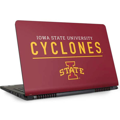 Iowa State University Athletic Text Dell Inspiron Skin
